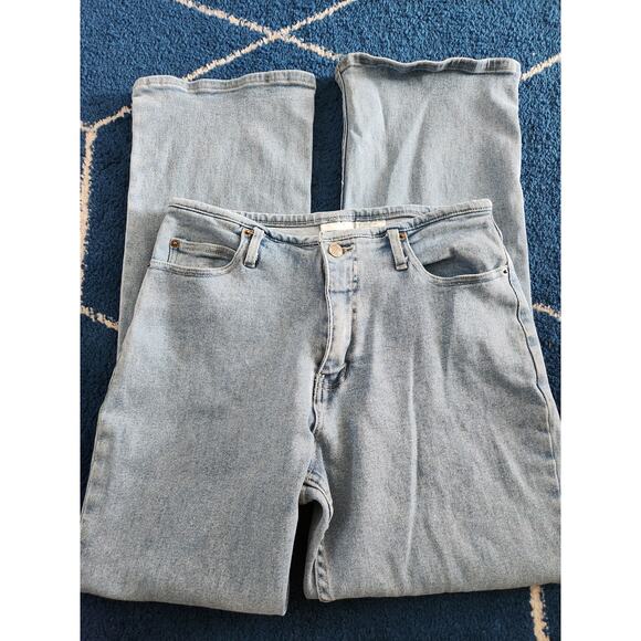 Y2k GNW Light Glitter Women's Light Wash Denim 8 - Picture 1 of 8